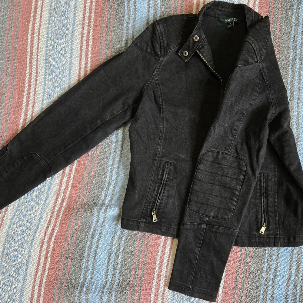 Ralph Lauren Charcoal Jean Jacket - Picture 3 of 3